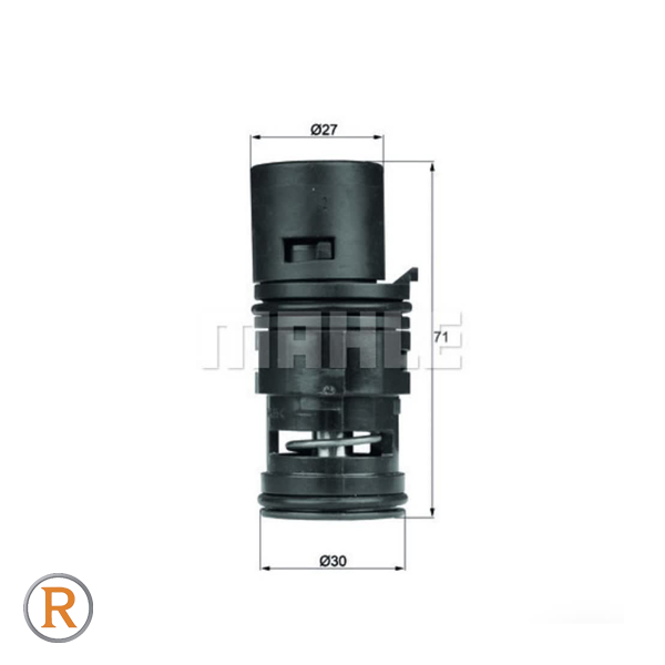 ترموستات پایه رادیاتور 17113438717 Bmw E46،E83