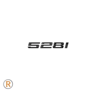نوشته کروم استیل 528i کدفنی 51147219539 از سال ۲۰۱۰ تا ۲۰۱۶
