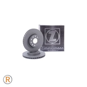 دیسک چرخ جلو مناسب برای E90 Lci و E92 Lci و E93 Lci و E84 برند Zimmermann کدفنی 34116855006
